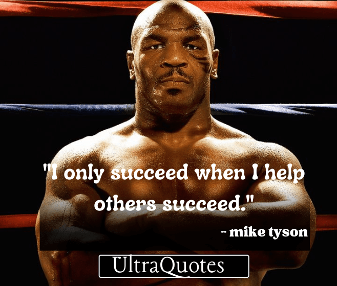 "I only succeed when I help others succeed."